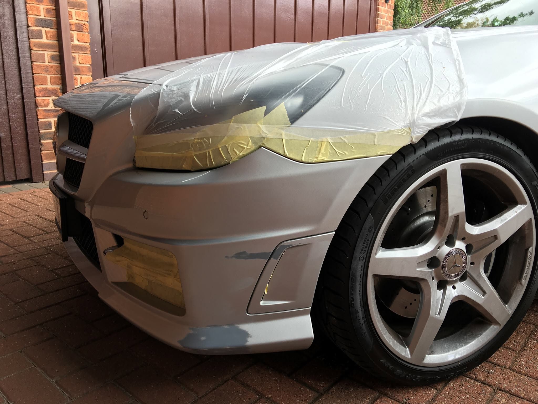 Mercedes repair before repair
