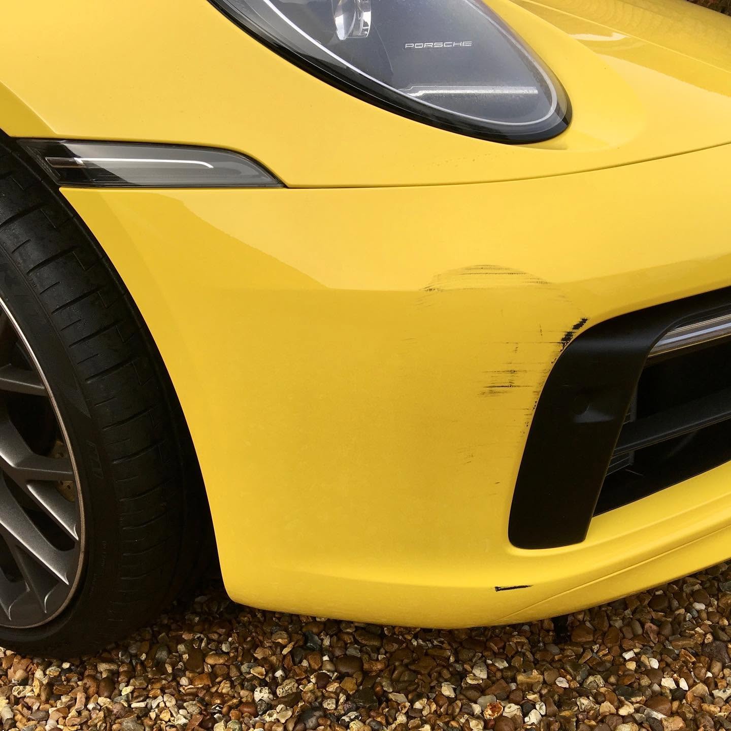 Porsche repair before repair